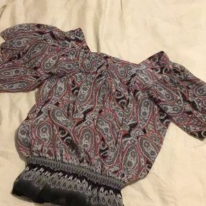 Mudd Flowy armed blouse shortsleeved